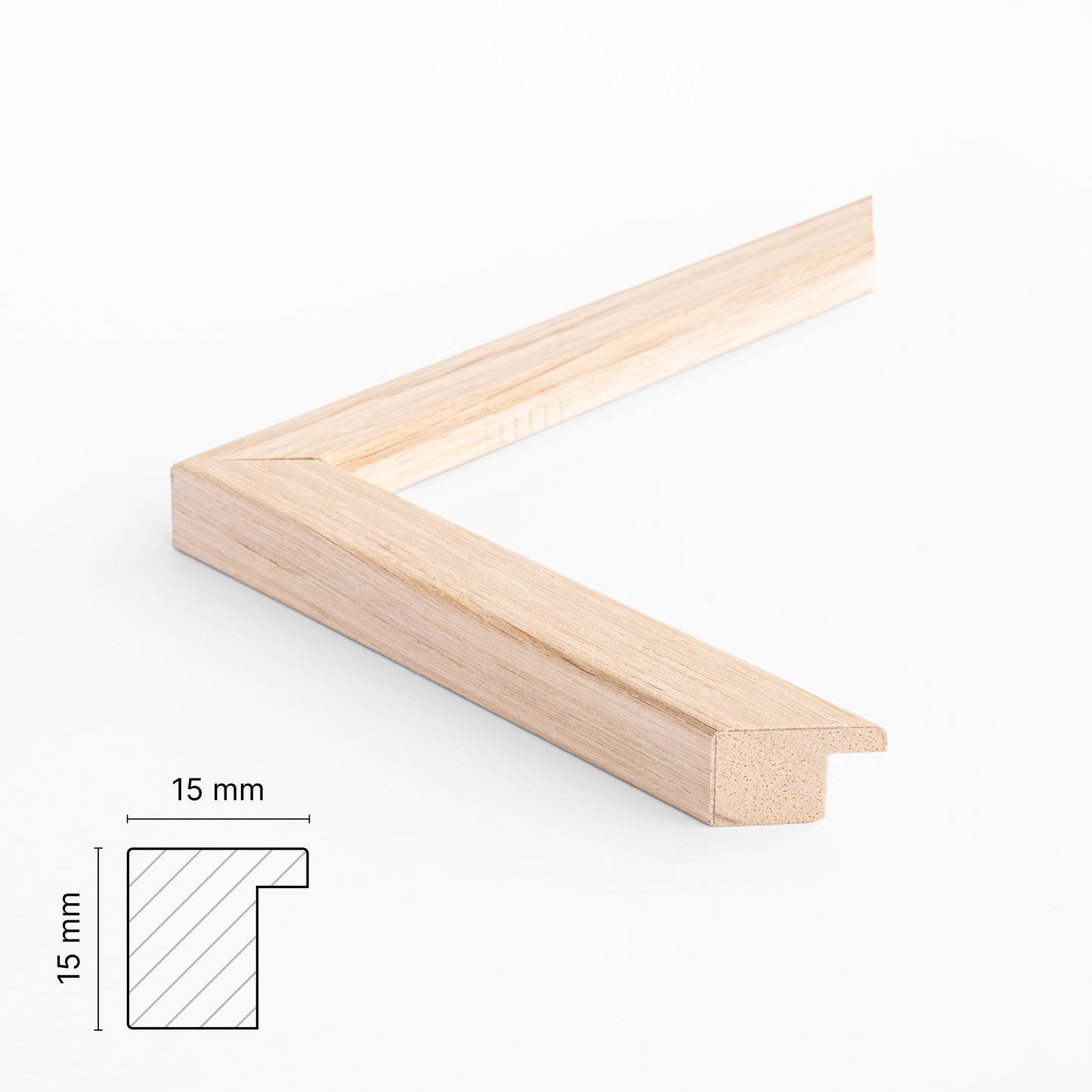 Moulding 107 (15x15), Veneer