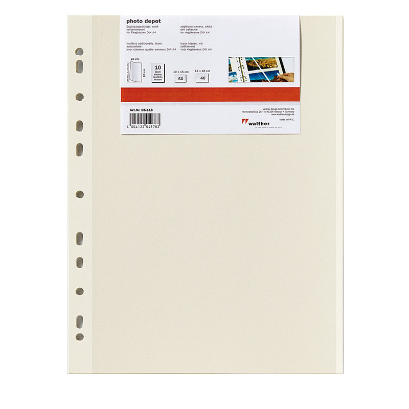 Selvklæbende sider DS-118
