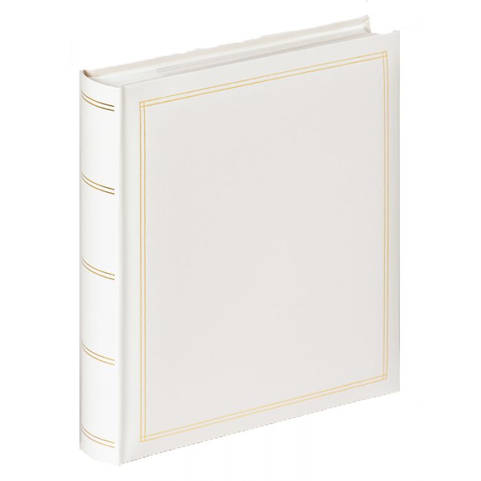 Monza super 200 m/lommer og skrivefelt til 13×18 billeder. Fås i 3 farver