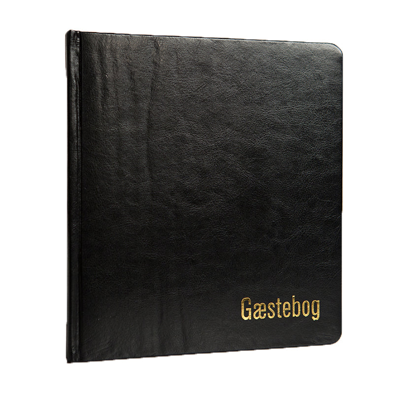 Gæstebog med 65 creamfarvet sider