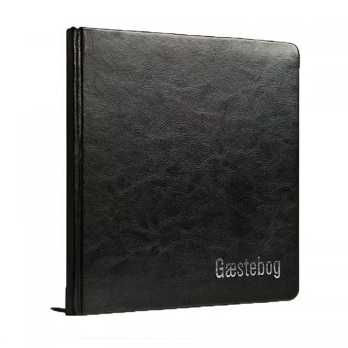 Gæstebog med 65 creamfarvet sider