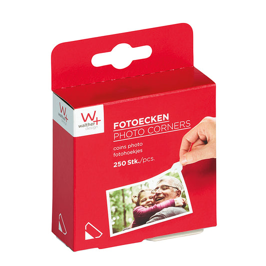 Foto hjørner - display med 12 stk.