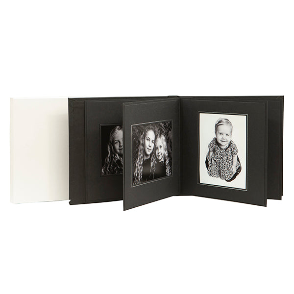 86 Mappen m/ hårdt omslag og faste sider til 13×17 billeder